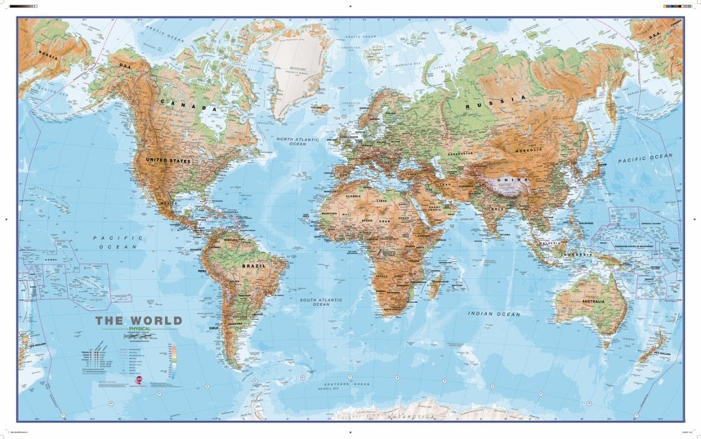 All our planispheres, world maps – MapsCompany - Travel and hiking maps