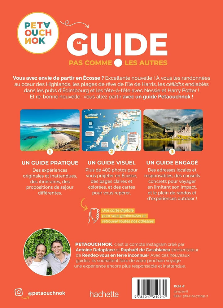 Guide de voyage Petaouchnok - Écosse - Édition 2024 | Hachette