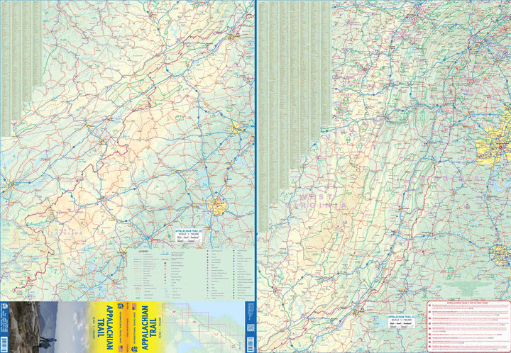 Carte de voyage - Appalachian Trail (USA) | ITM