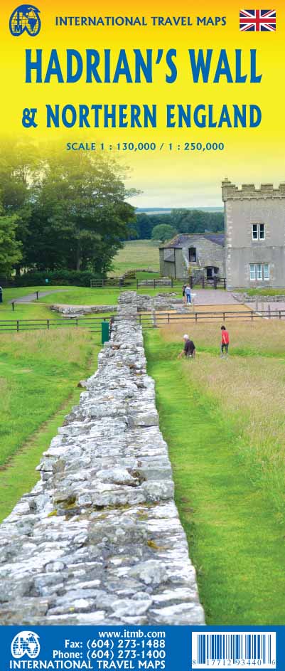 Travel Map - Hadrian's Wall &amp; Northern England | ITM