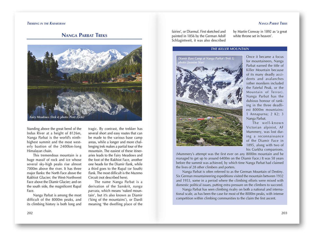 Hiking guide (in English) - Trekking in the Karakoram: Pakistan: K2, Snow Lake, Gondogoro La and Nanga Parbat | Cicerone