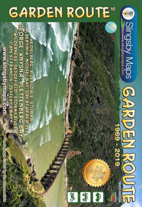 Waterproof tourist map - Garden Route (South Africa) | Tracks4Africa