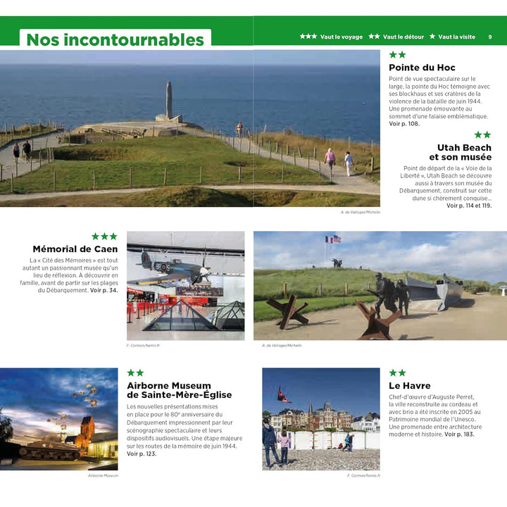 Green Guide - D-Day Beaches and Battle of Normandy - 2024 Edition | Michelin