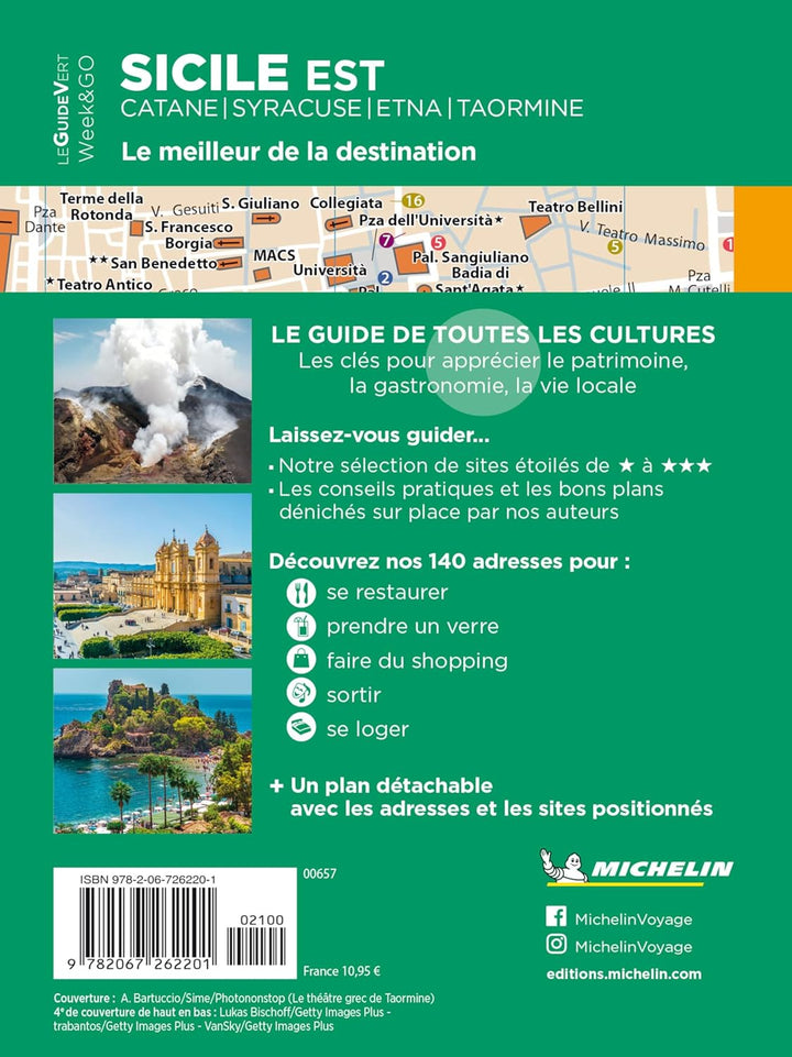 Green Guide Week &amp; GO - Sicily East: Catania, Syracuse, Etna, Taormina - 2024 Edition | Michelin
