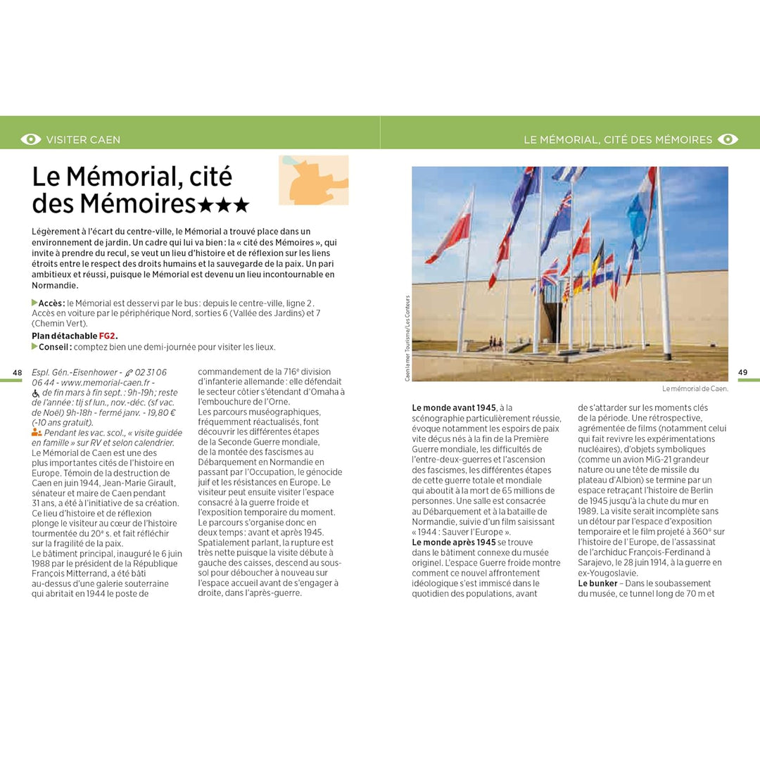 Green Guide Week &amp; GO - Caen - 2024 Edition | Michelin