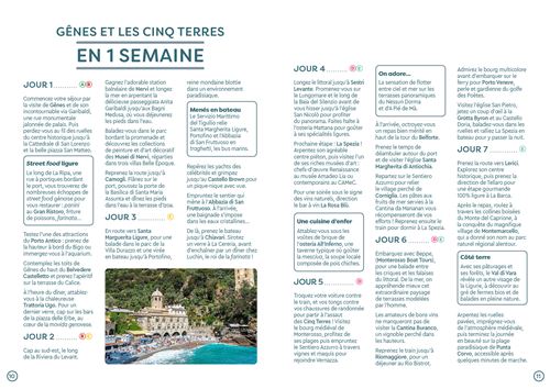 Plan détaillé - Cinque Terre et Gênes | Cartoville