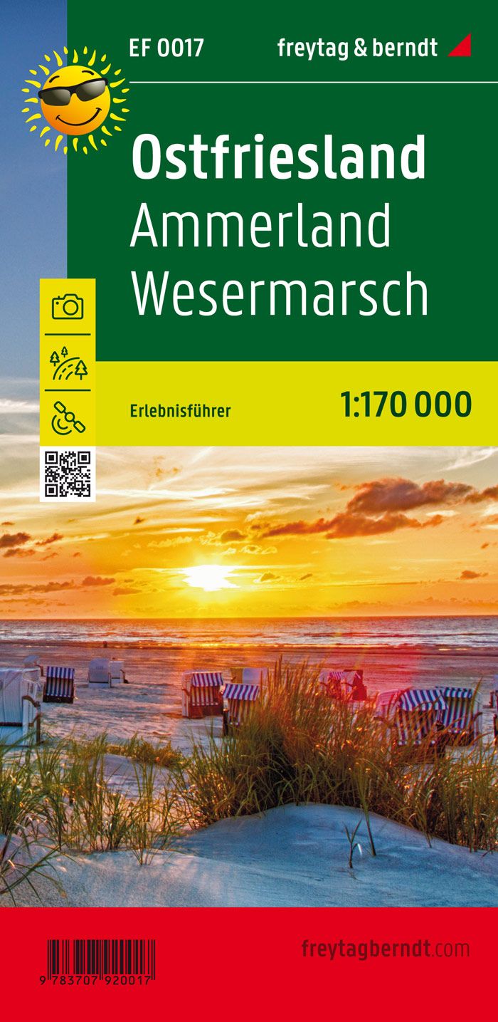 Leisure map - Ostfriesland, Ammerland, Wesermasch | Freytag &amp; Berndt