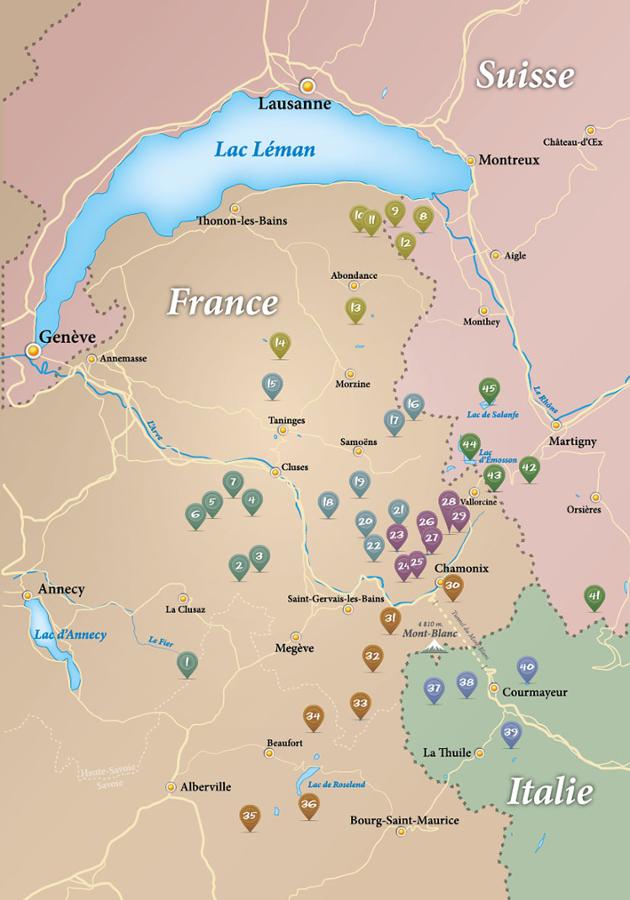 Guide de randonnées - Lacs autour du Mont-Blanc, 45 itinéraires d’exception | Chemin des Crêtes