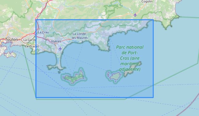 Carte murale en relief - Giens et les îles d'Or - 29,5 x 19,5 cm | 3D Map carte relief petit format 3D Map 