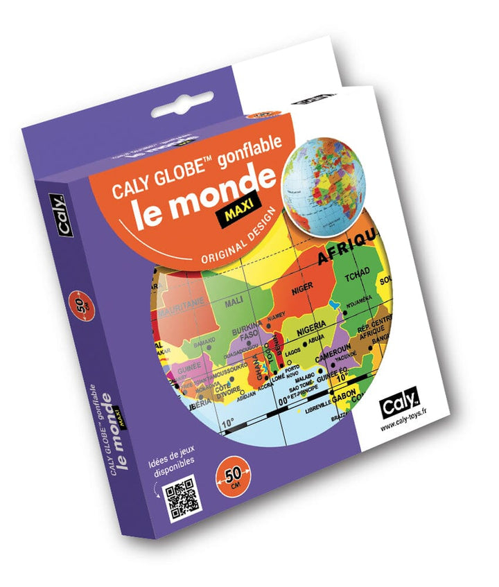 Globe gonflable de 50 cm - Monde politique (5 ans et +) | Calytoys globe Calytoys 