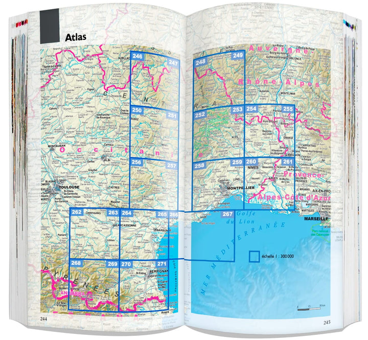 Guide, Atlas & carte routière - Languedoc-Roussillon | Express Map guide de voyage Express Map 