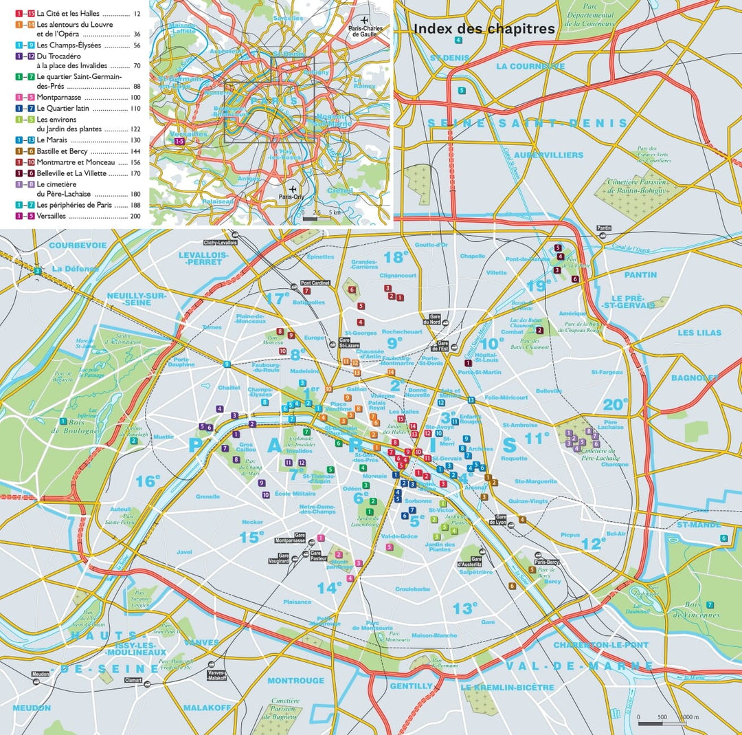 Guide, Atlas & carte routière - Paris | Express Map guide de voyage Express Map 