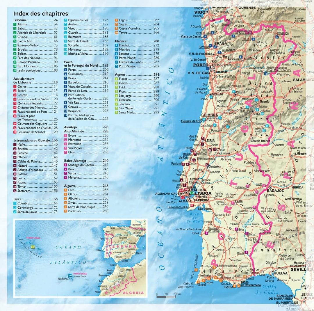 Guide, Atlas & carte routière - Portugal | Express Map guide de voyage Express Map 