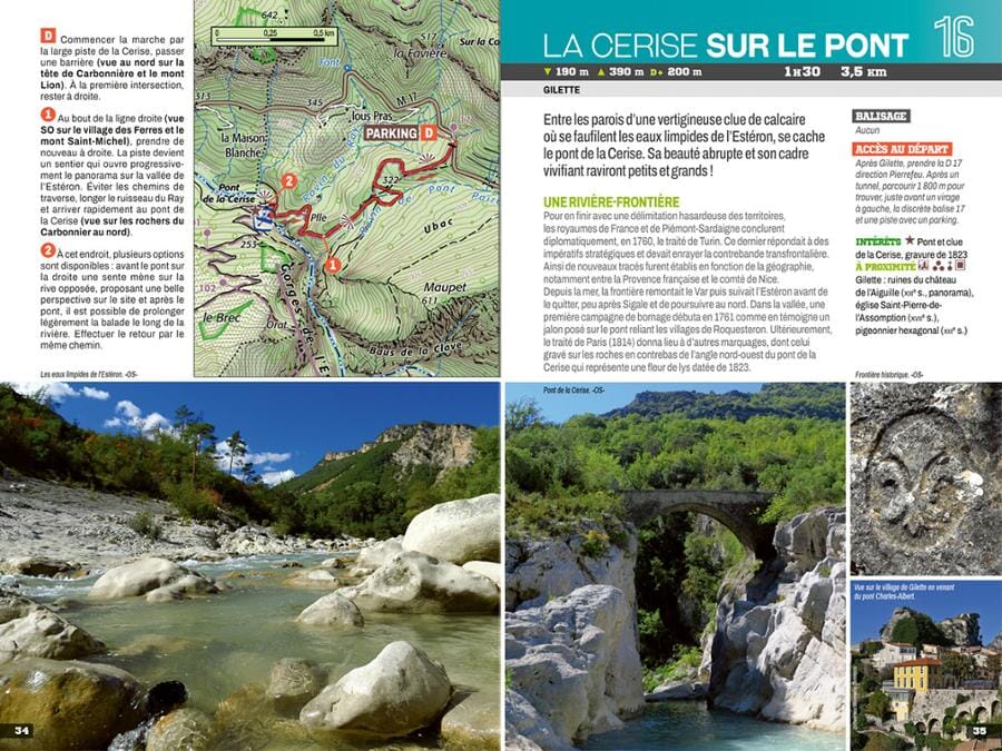 Guide de balades - Alpes-Maritimes - les 30 plus beaux sentiers| Chamina guide de randonnée Chamina 