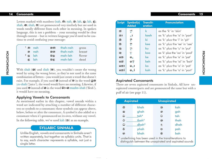 Guide de conversation (en anglais) - Sinhala (Sri Lanka) | Lonely Planet guide pratique Lonely Planet 