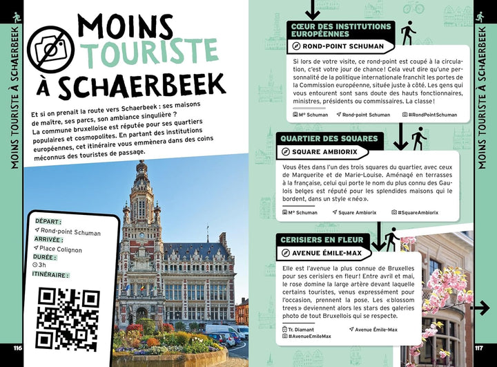 Guide de poche - On se casse ! Les meilleurs spots à Bruxelles | Hachette guide de voyage Hachette 