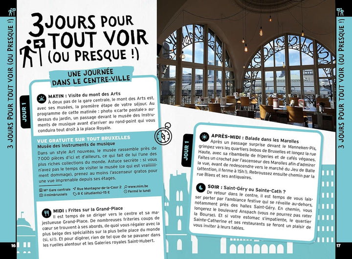 Guide de poche - On se casse ! Les meilleurs spots à Bruxelles | Hachette guide de voyage Hachette 