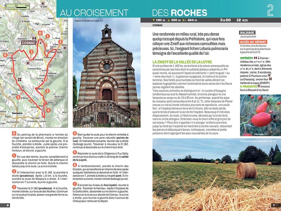 Guide de randonnées - Corrèze, les 30 plus beaux sentiers | Chamina guide petit format Chamina 