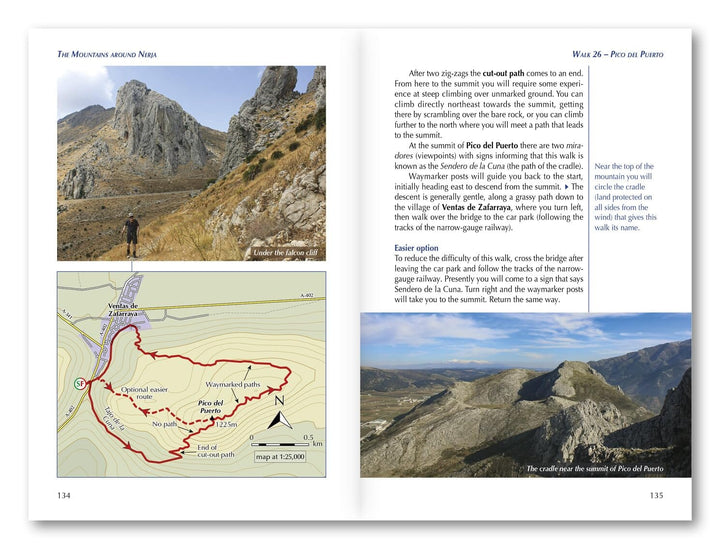 Guide de randonnées (en anglais) - Mountains of Nerja : Sierras Tejeda, Almijara & Alhama | Cicerone guide de randonnée Cicerone 