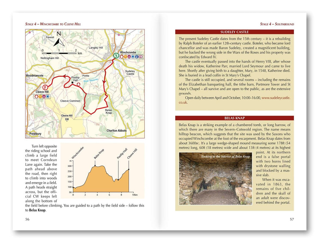 Guide de randonnées (en anglais) - Walking the Cotswold way | Cicerone guide de randonnée Cicerone 