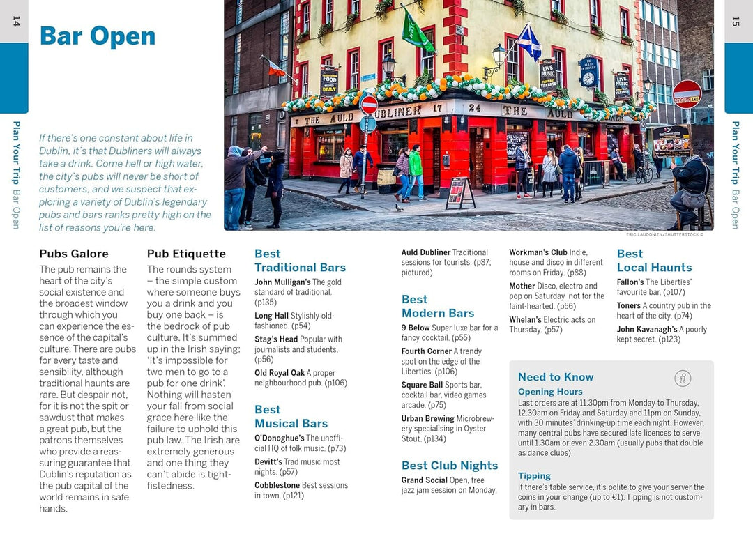Guide de voyage de poche (en anglais) - Dublin - Édition 2024| Lonely Planet guide de voyage Lonely Planet EN 