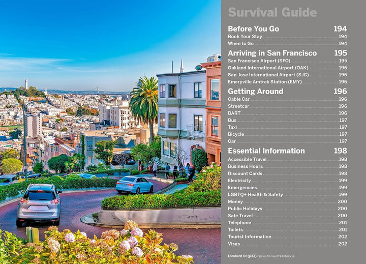 Guide de voyage de poche (en anglais) - San Francisco - Édition 2024 | Lonely Planet guide de voyage Lonely Planet EN 