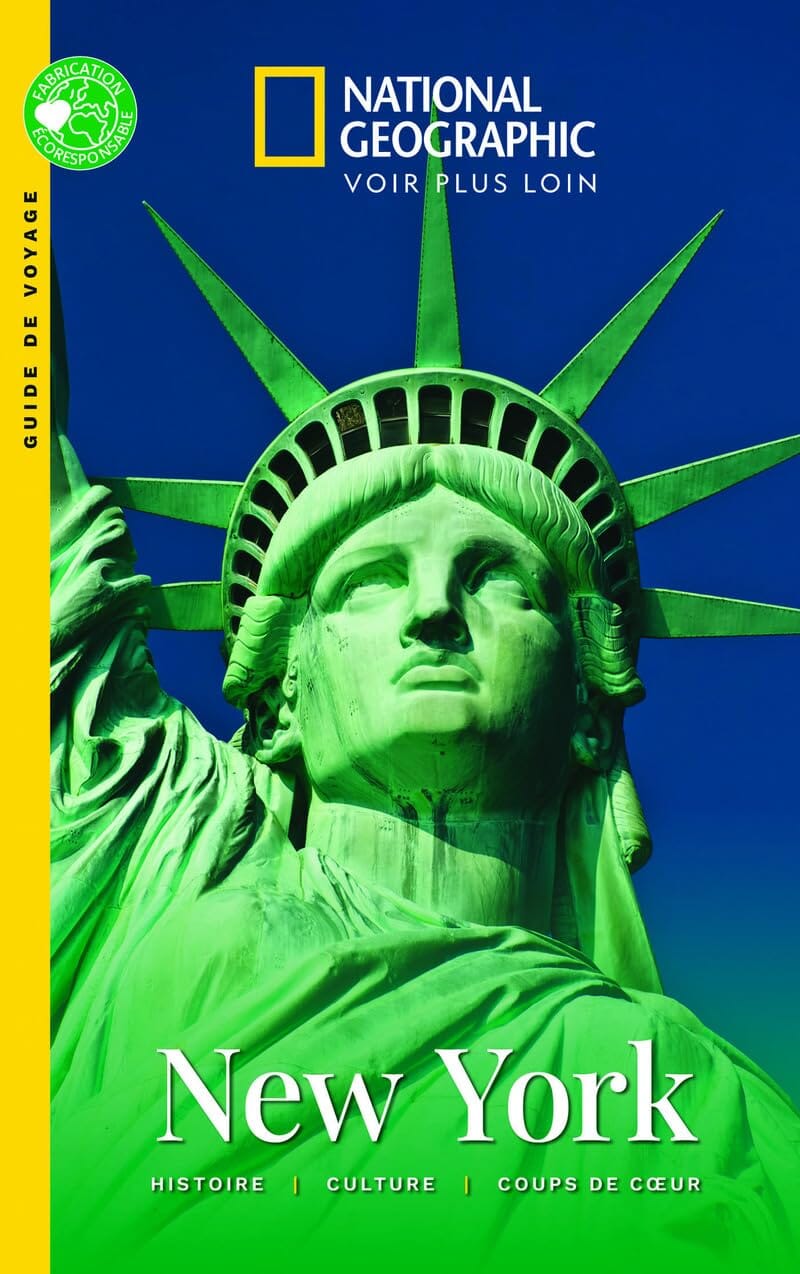 Guide de voyage de poche - New York - Édition 2024 | National Geographic guide de voyage National Geographic 