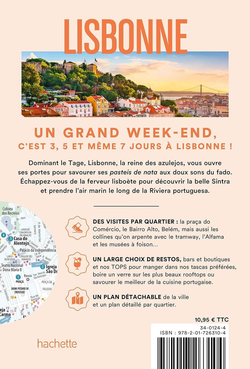Guide de voyage de poche - Un Grand Week-end à Lisbonne - Édition 2024 | Hachette guide de voyage Hachette 