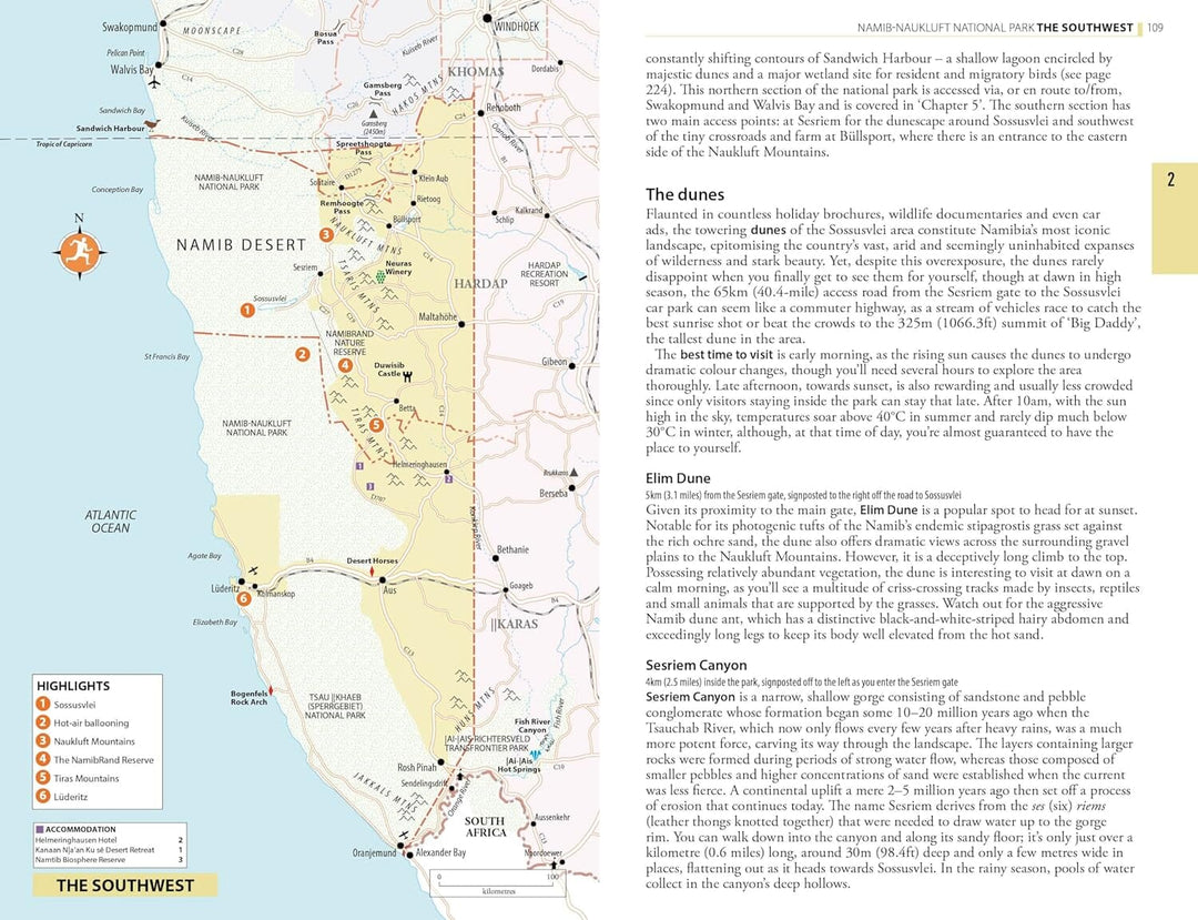 Guide de voyage (en anglais) - Namibia - Édition 2024 | Rough Guides guide de voyage Rough Guides 