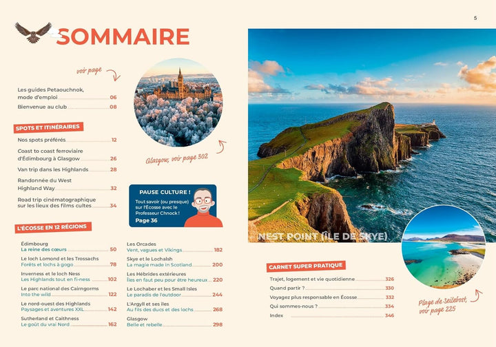 Guide de voyage Petaouchnok - Écosse - Édition 2024 | Hachette guide de voyage Hachette 