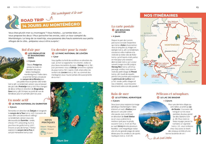 Guide de voyage Petaouchnok - Monténégro - Édition 2024 | Hachette guide de voyage Hachette 