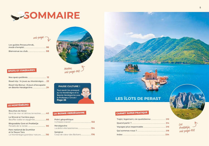 Guide de voyage Petaouchnok - Monténégro - Édition 2024 | Hachette guide de voyage Hachette 