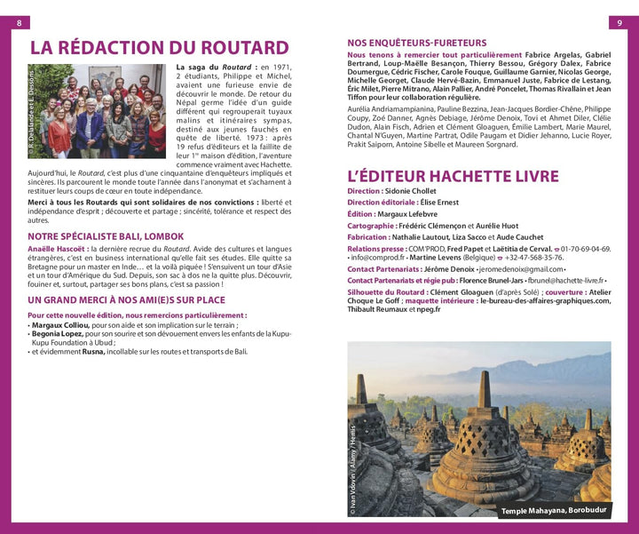 Guide du Routard - Bali, Lombok + Borobudur, Prambanan, volcans de Java 2024/25 | Hachette guide de voyage Hachette 