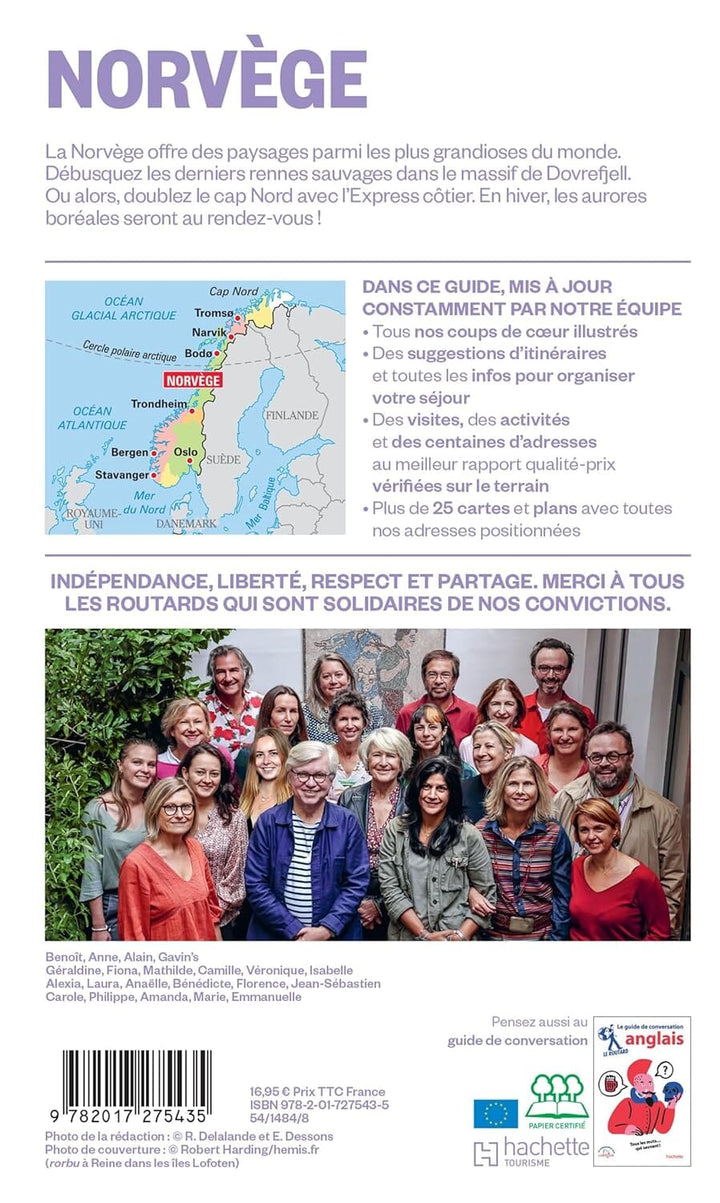 Guide du Routard - Norvège 2024/25 | Hachette guide de voyage Hachette 