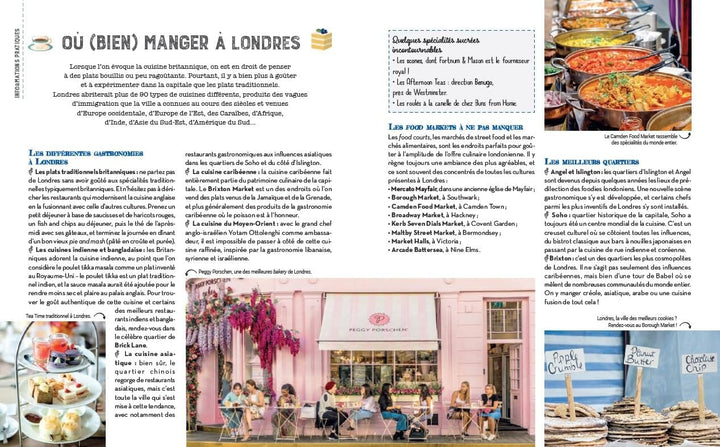 Guide pratique - Tout pour préparer son voyage à Londres, 25 itinéraires beau livre Dilibel 