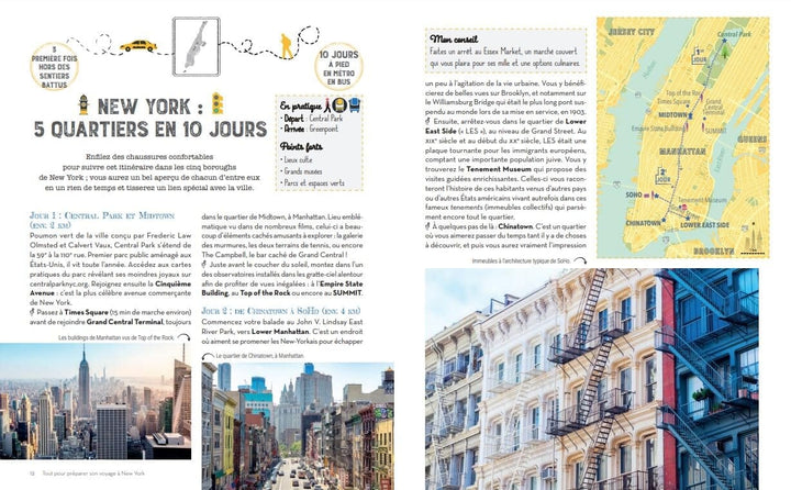 Guide pratique - Tout pour préparer son voyage à New York guide de voyage Dilibel 