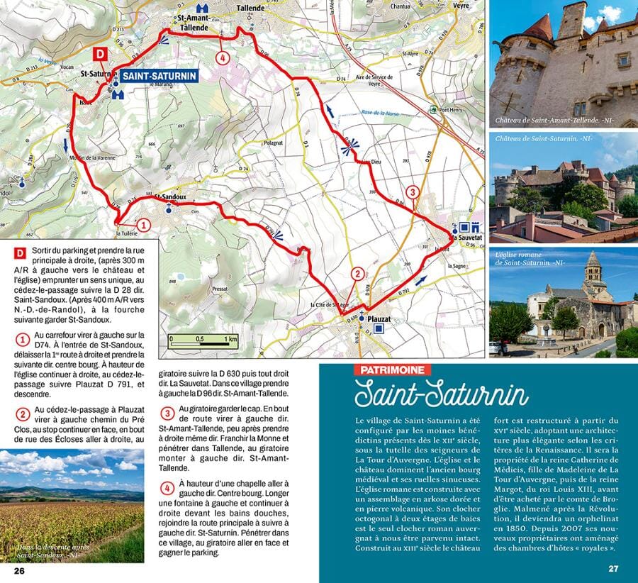 Guide vélo - Boucles à vélo : Puy-de-Dôme | Chamina guide vélo Chamina 