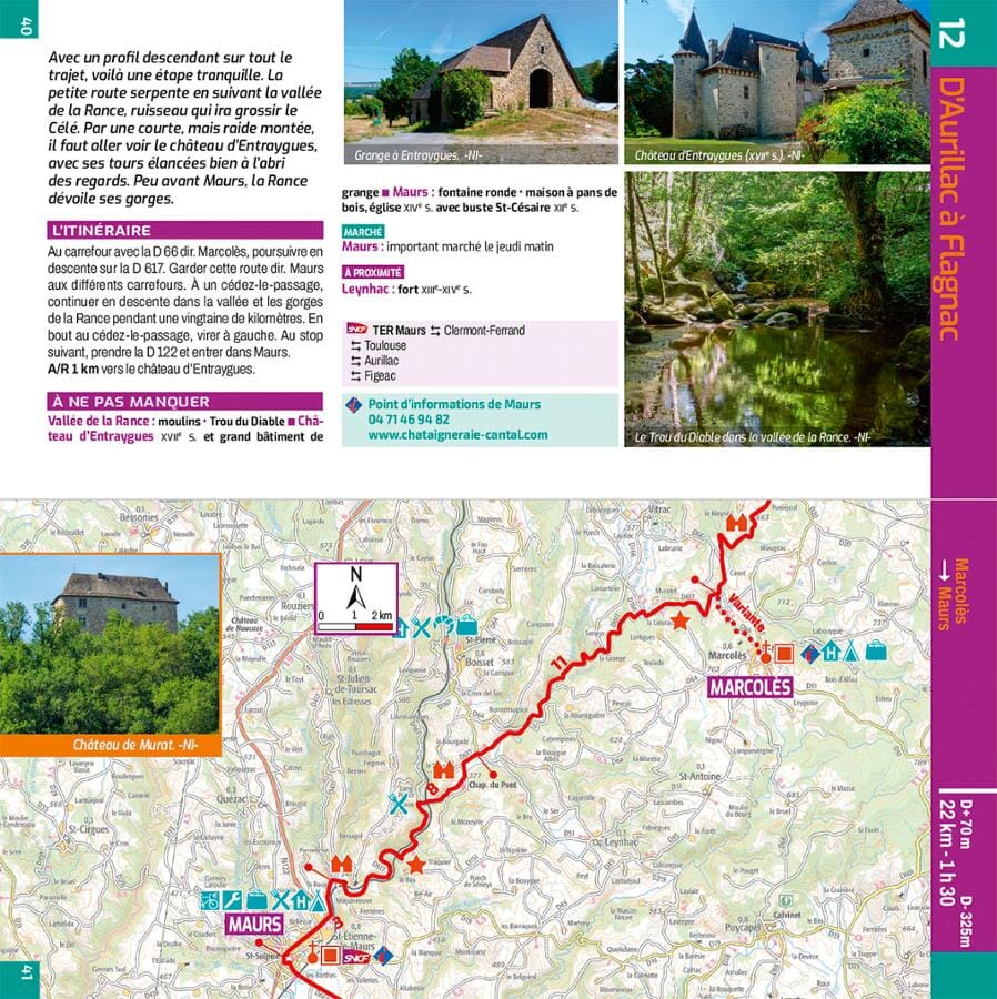 Guide vélo - De Clermont-Ferrand à Cahors à vélo | Chamina guide vélo Chamina 