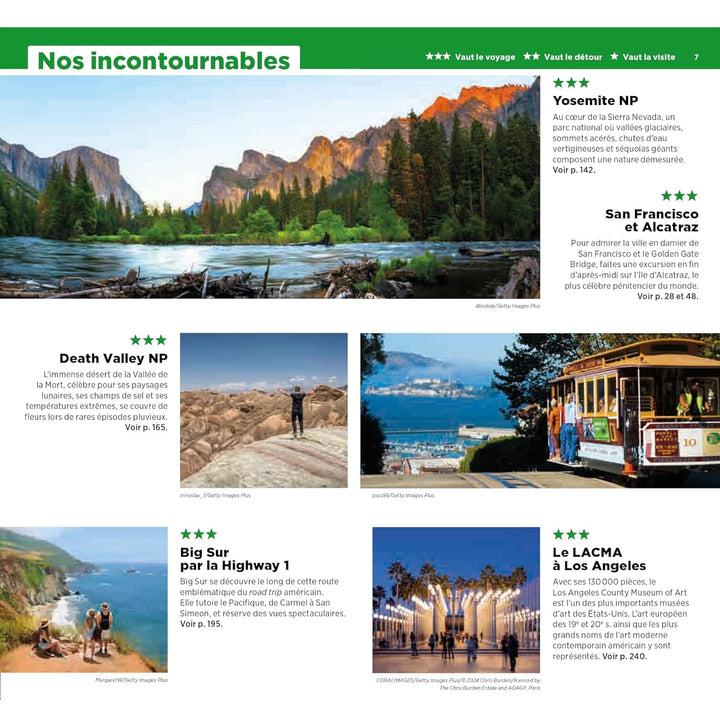 Guide Vert - Californie - Édition 2024 | Michelin guide de voyage Michelin 
