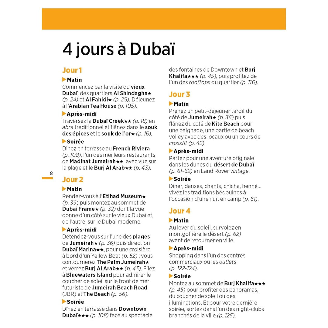 Guide Vert compact - Dubaï, Abu Dhabi + plan (Emirats Arabes Unis) - Édition 2024 | Michelin guide de voyage Michelin 