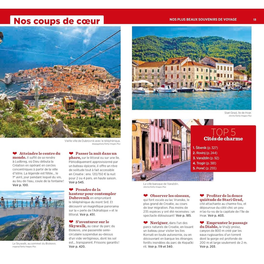 Guide Vert - Croatie - Édition 2024 | Michelin guide de voyage Michelin 