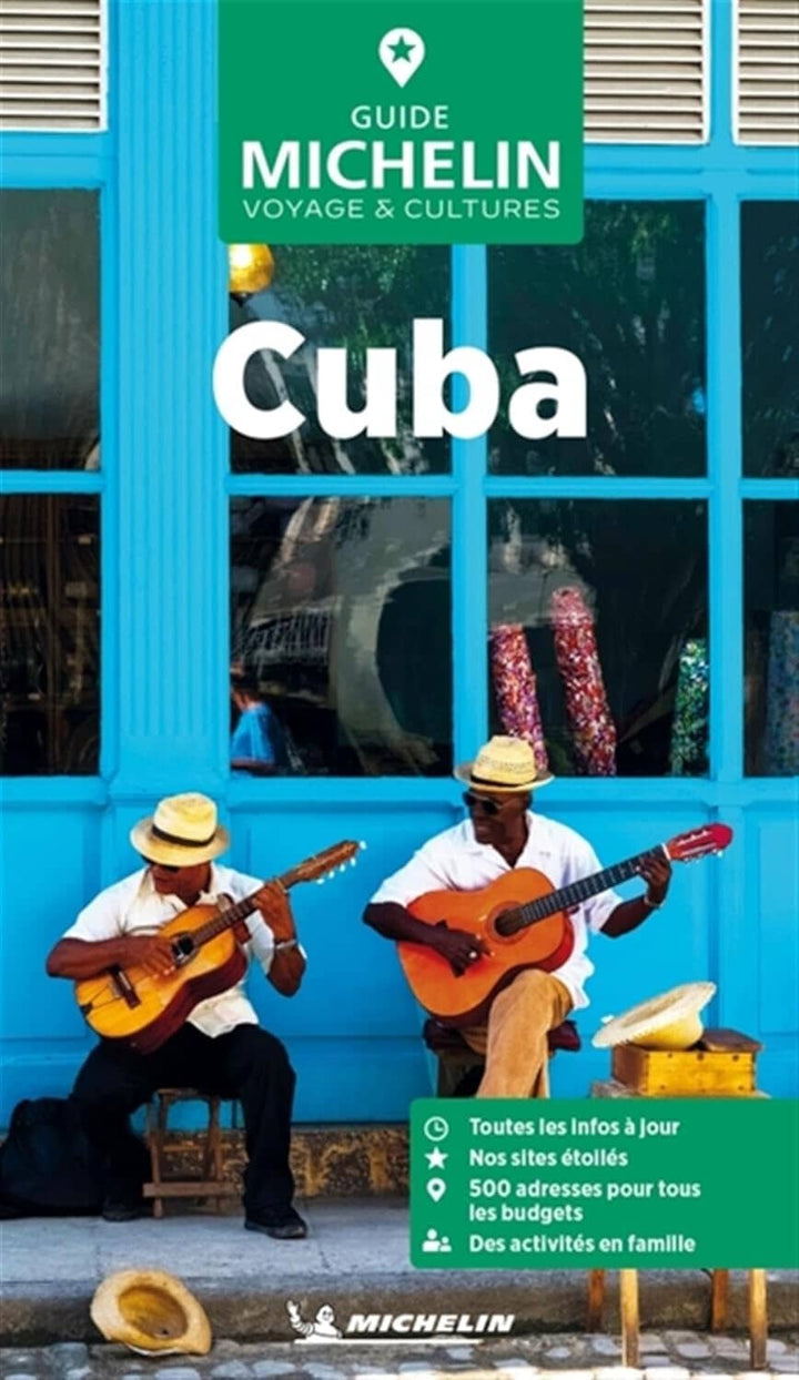 Guide Vert - Cuba - Édition 2024 | Michelin guide de voyage Michelin 