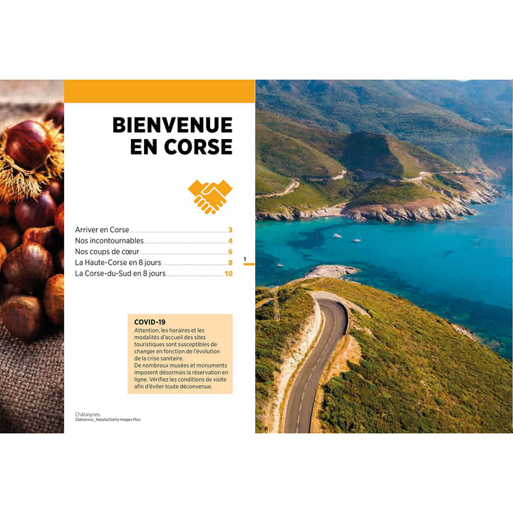 Guide Vert Expériences - Corse | Michelin guide petit format Michelin 