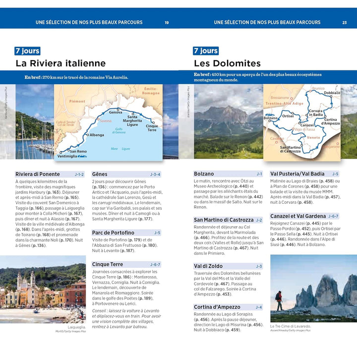 Guide Vert - Italie du Nord (sans les lacs italiens, Milan et la Lombardie) - Édition 2024 | Michelin guide de voyage Michelin 