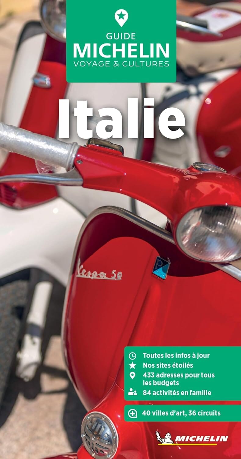 Guide Vert - Italie - Édition 2024 | Michelin guide de voyage Michelin 