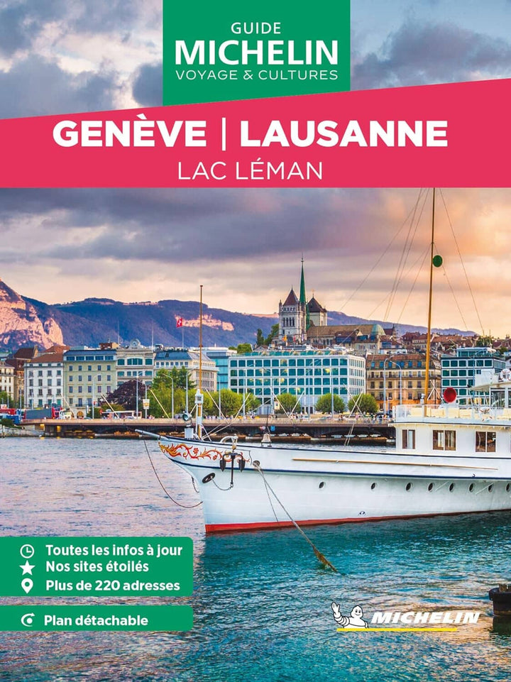 Guide Vert Week & GO - Genève, Lausanne & Lac Léman - Édition 2024 | Michelin guide de voyage Michelin 