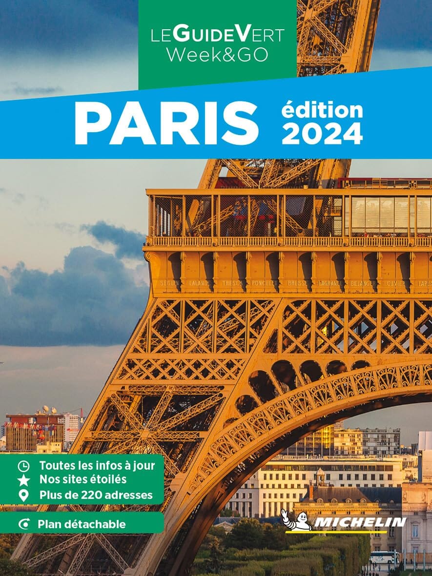 Guide Vert Week & GO - Paris 2024 | Michelin guide de voyage Michelin 