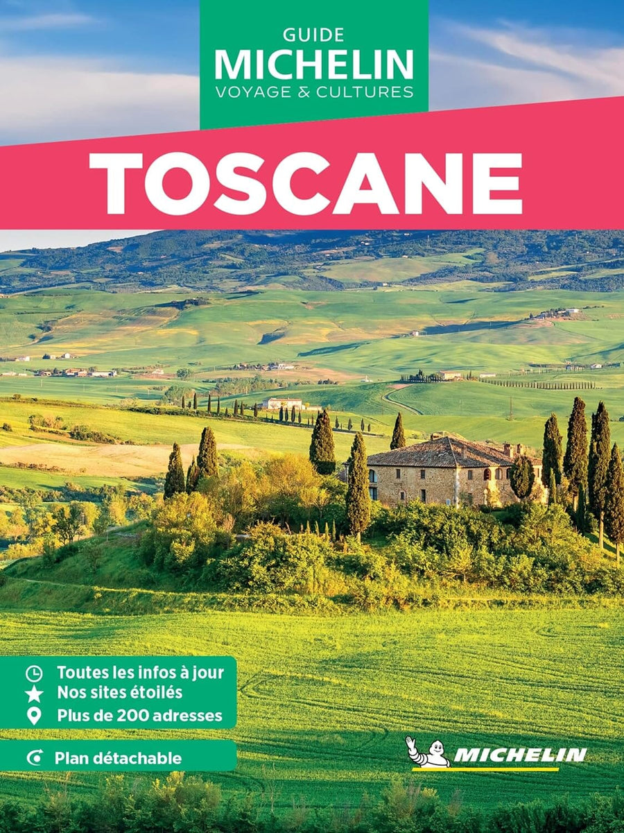 Guide Vert Week & GO - Toscane - Édition 2024 | Michelin guide de voyage Michelin 
