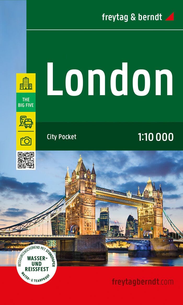 Plan de poche - Londres | Freytag & Berndt carte pliée Freytag & Berndt 