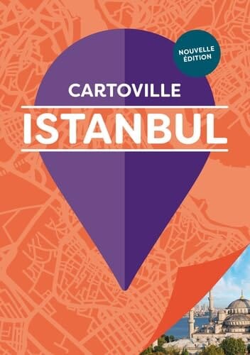 Plan détaillé - Istanbul | Cartoville carte pliée Gallimard 